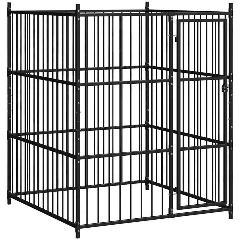Outdoor-Hundezwinger 150 x 150 x 185 cm Vidaxl