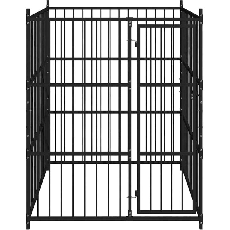 Outdoor-Hundezwinger 150 x 150 x 185 cm Vidaxl