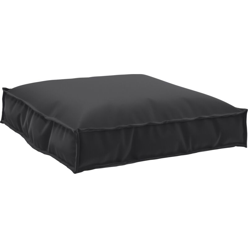 Palettenkissen für Sitzfläche Schwarz 70 x 70 x 12 cm Vidaxl