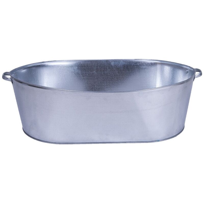 Ovale verzinkte Badewanne 120 l - Badewanne 120 OW