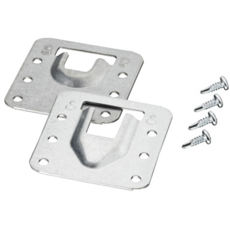 Oventrop - Halterung mit 1 Halteblech und 2 Schrauben für Toc-Uno, Toc-Duo, Toc-Duo-3