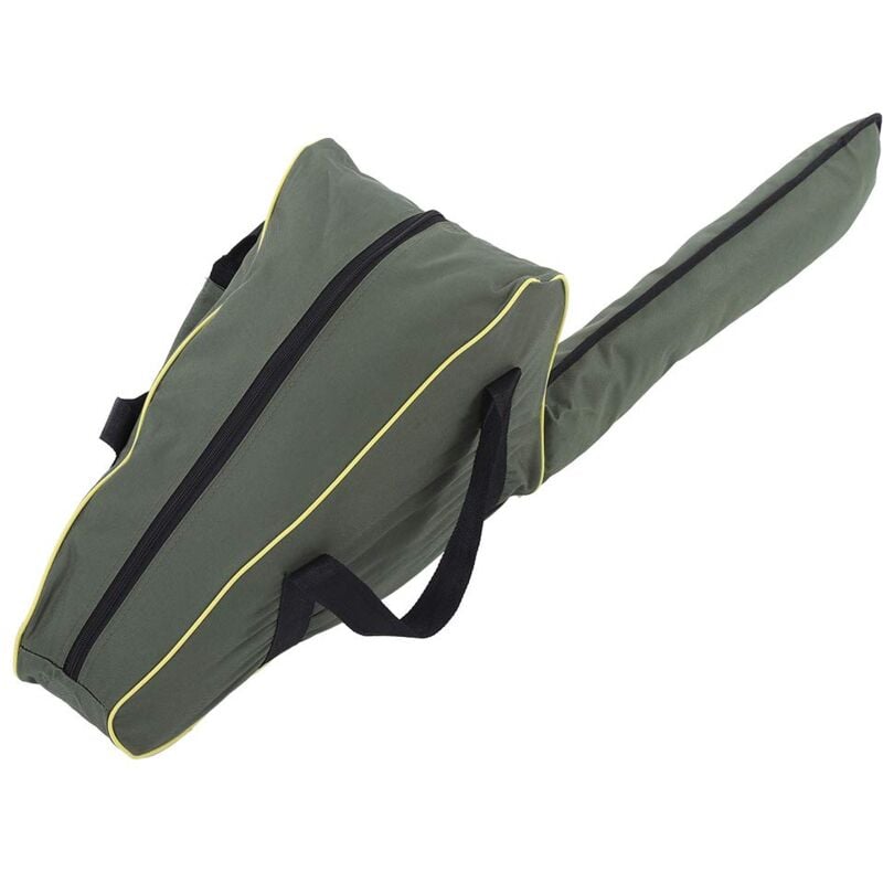 Kettensägen-Tragetasche, tragbares wasserdichtes Aufbewahrungswerkzeug für Kettensägen, schweres Kettensägenzubehör(Grün) - Ej.life