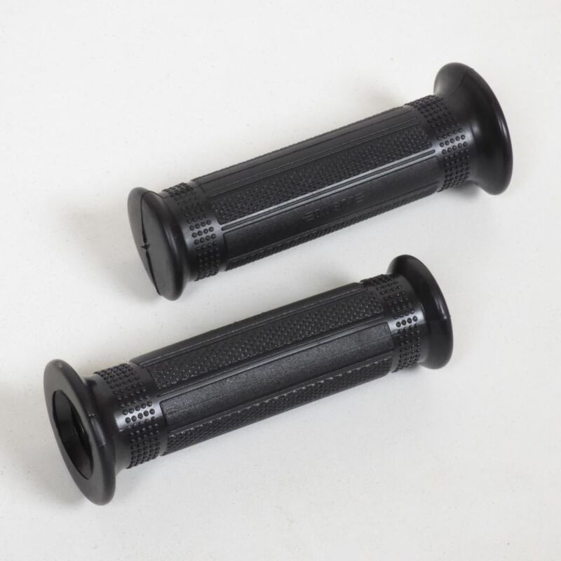 paar schwarze griffe lusito mini targa route für moped mofa moped