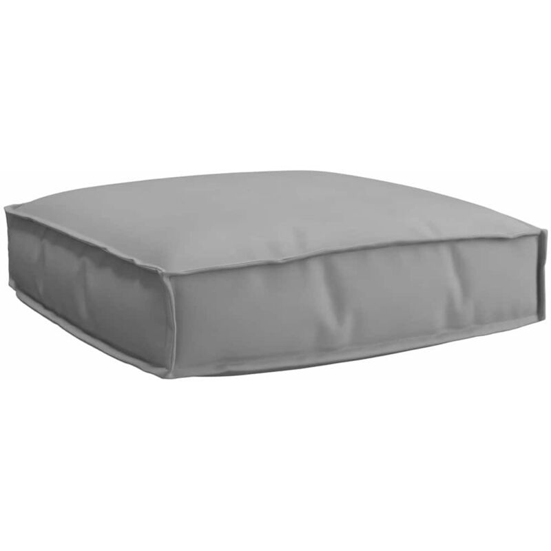 Palettenkissen für Sitzfläche Grau 60 x 60 x 12 cm Oxford Stoff Vidaxl