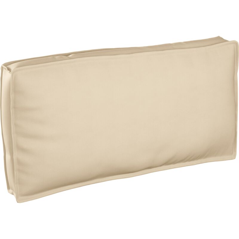 vidaXL Palettenkissen für Sitz/Rückenlehne Beige 120x60x12 cm Oxford-Stoff
