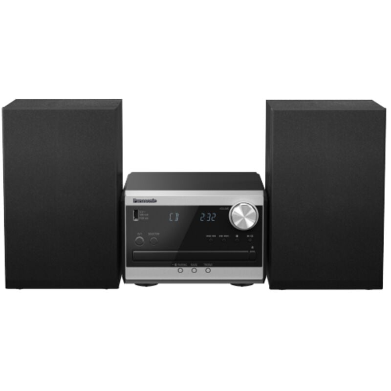 Panasonic - SC-PM272 Mikro-Heim-Musikanlage 20W Silber