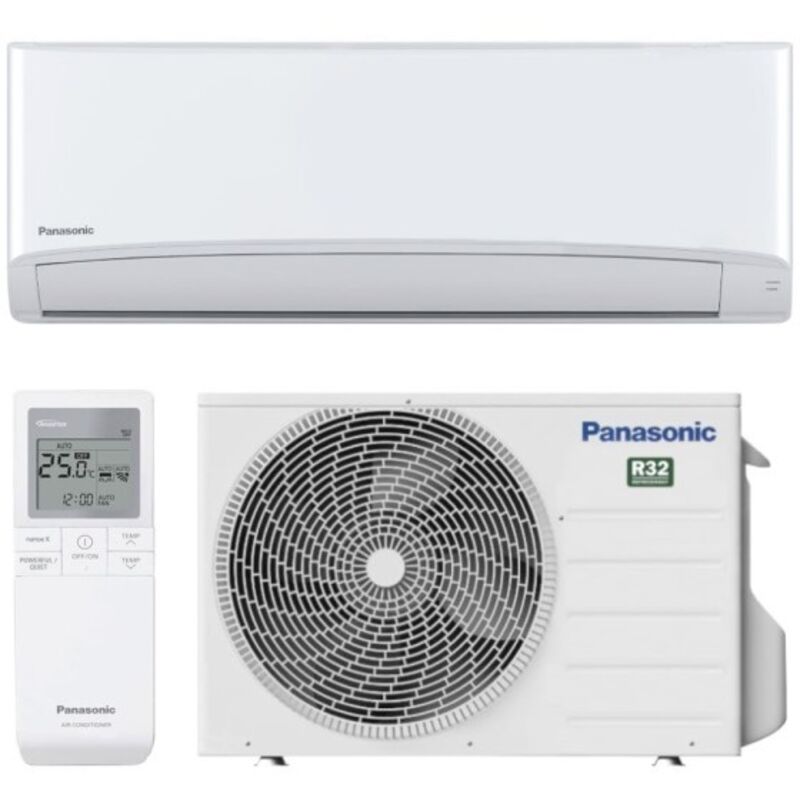 Panasonic TZ 3,5kW Split Klimaanlage Inverter Wärmepumpe R32 Wandgerät Setmaanlage Inverter Wärmepumpe Klimagerät SET NEU