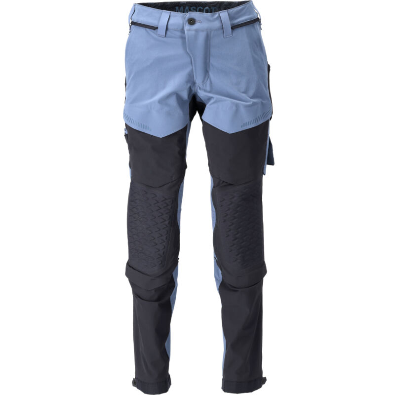 Customized Bundhose Stretch Gr. 82C52 steinblau/schwarzbl 22279-605 - Mascot