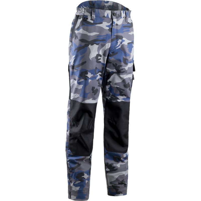 Arbeitshose aus Stretchstoff KAMMO â€“ Blau 2XL â€“ FR (54/56)