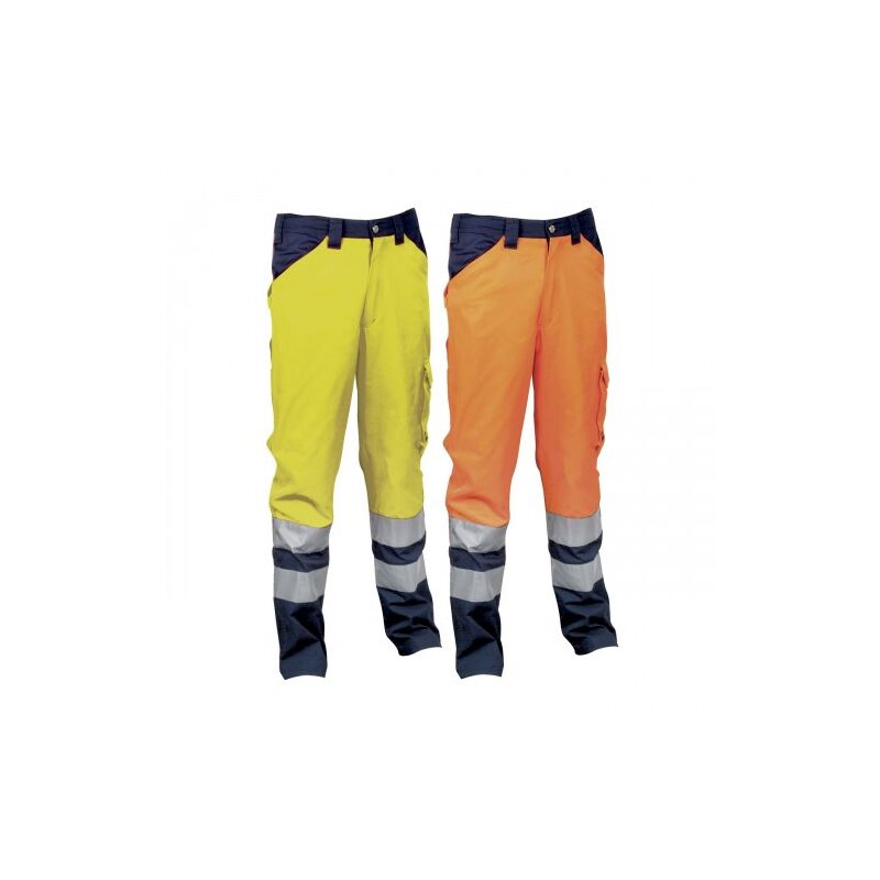 Encke Arbeitshose mit hoher Sichtbarkeit - xl - Orange - Cofra