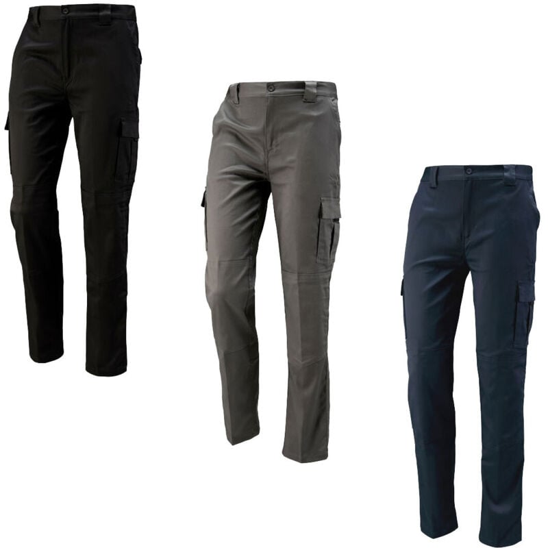 Neri Denver Winter Arbeitshose mit mehreren Taschen - S - Noir