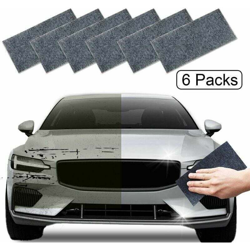 6er-Pack Nano-Glitzer-Reinigungstuch für Autos, Nano-Zaubertuch für Autos (Neu)