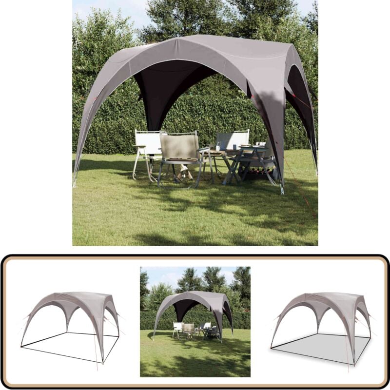 Partyzelt Weiß Wasserdicht - Outdoorzelt - Gartenfestzelt - Partyzelt Weiß - Wassersdichtes Zelt - Sonnenschutzzelt