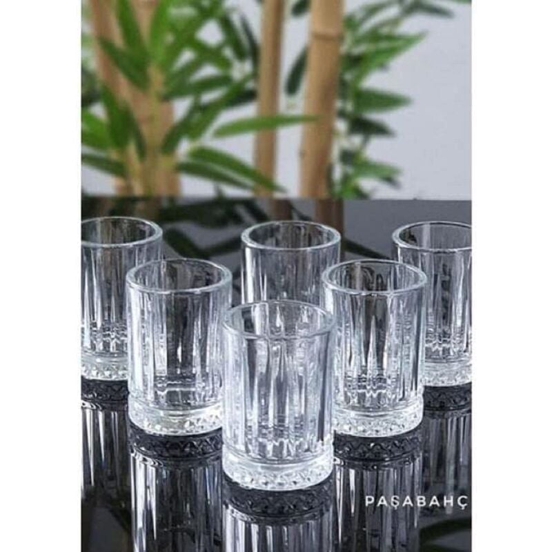 Pasabahce Elysia Schnapsgläser - 6er Set 110cc Gläser-Set Transparent