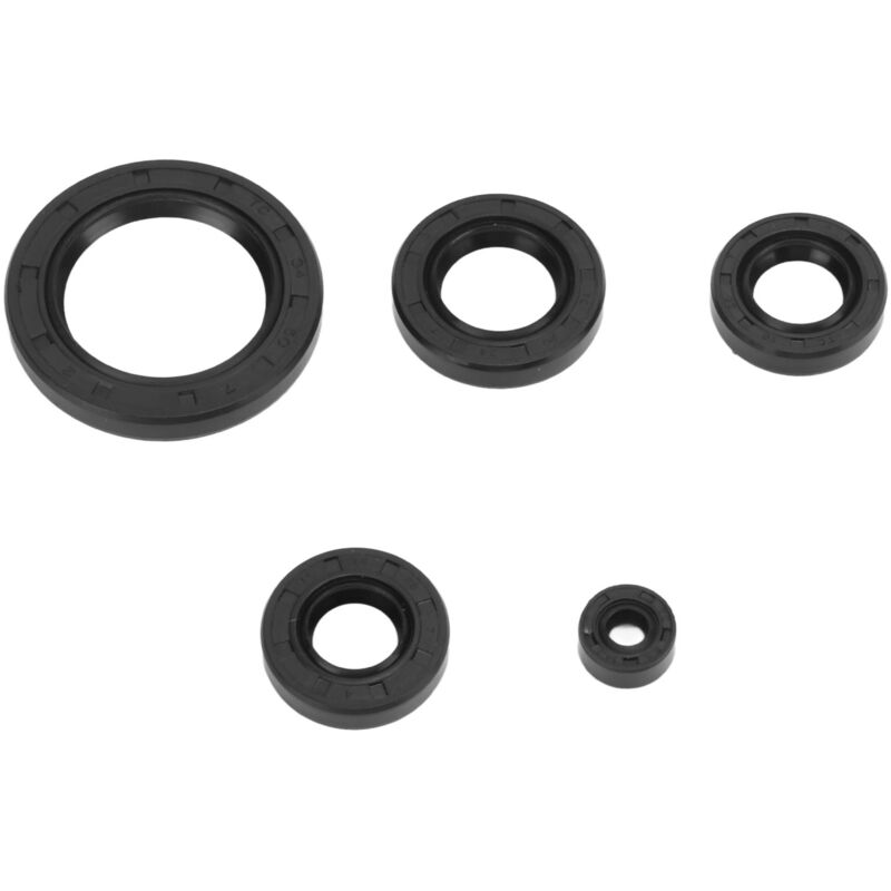 Pasamer 5-teiliger Öldichtungssatz. Originale Standard-Motorteile für 125, 150, 200 und 250 cm³ ATV, Go-Kart, Quad, Pitbike und Dirtbike.