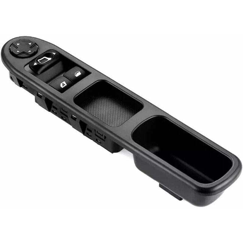 Passend für Citroen C3 207 Logo Linker Fensterschalter, vorderes angehobenes Fenster, linkes Fenster, linke Fahrerseite, Hauptschalter für