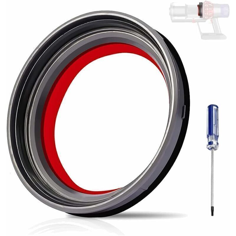 Passend für Dyson V10 Dichtungsring, Ersatz-Dichtungsring für Dyson V10, Dichtungsring oben am Staubbehälter für Dyson V10 SV12 Staubsauger.