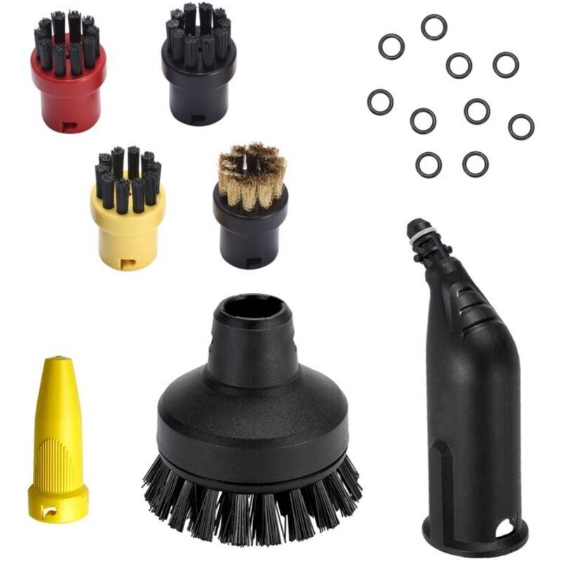 Passend für Kärcher Dampfreiniger-Zubehör: kleine Rundbürste, Kupferbürste, Bürstenkopf, Walzenbürste, Kärcher Dampfreiniger-Zubehör, SC-Bürste