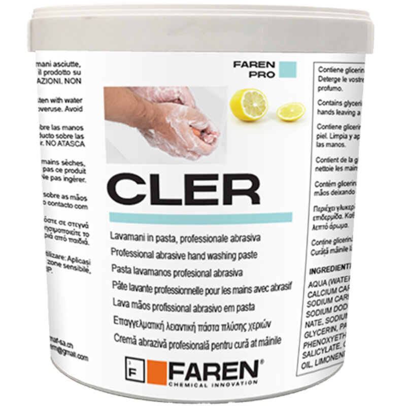 Schleifende Handwaschpulver, Hell Faren, 1 kg - Faren