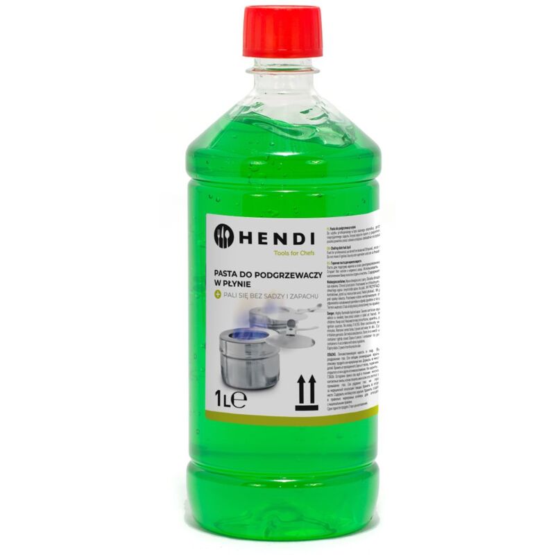 Chafing Dish Brennpaste - Flasche, Transparent - Hendi
