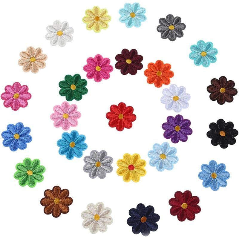 Patches zum Aufbügeln, 56 Stück Flicken zum Aufbügeln, Patches Klett, Aufnäher zum Aufbügeln, Bügelbilder für Hut, Jeans, Jacken Rucksäcke, DIY