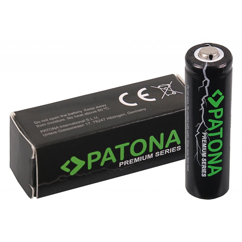 Patona - Premium 14500 Zelle ICR14500 Li-Ion Akku 3,7V 800mAh