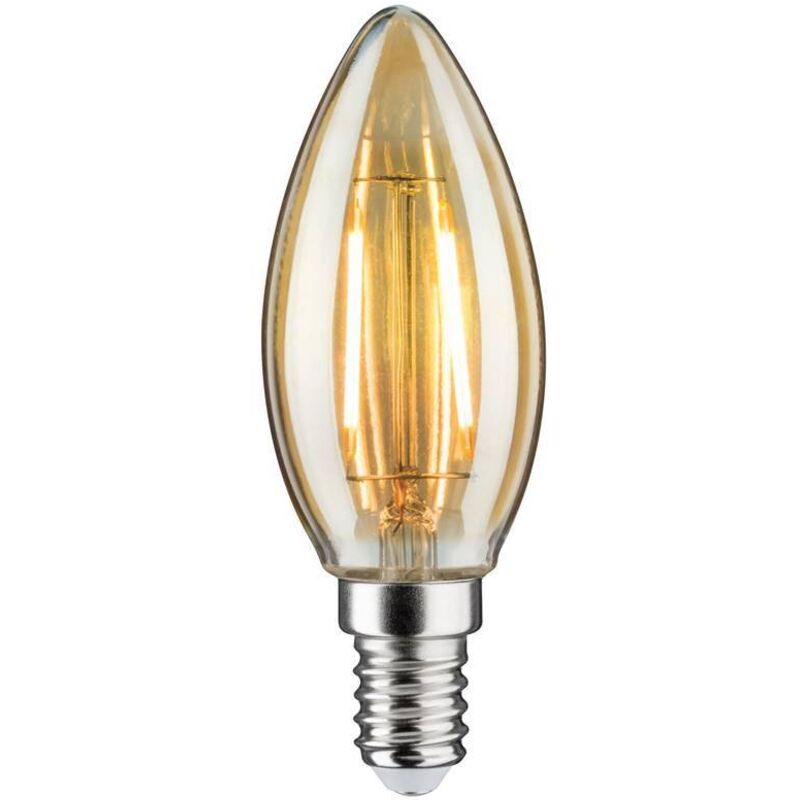 Paulmann - Leuchtmittel Vintage Kerze 2W e 14 Kerzenform warmweiß Leuchtmittel