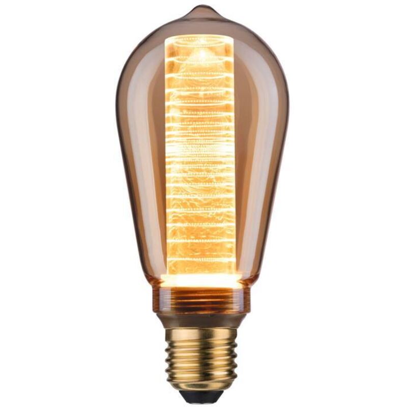 Paulmann LED Vintage Leuchtmittel Kolben ST64 E27 4 W gold mit Innenkolben Leuchtmittel
