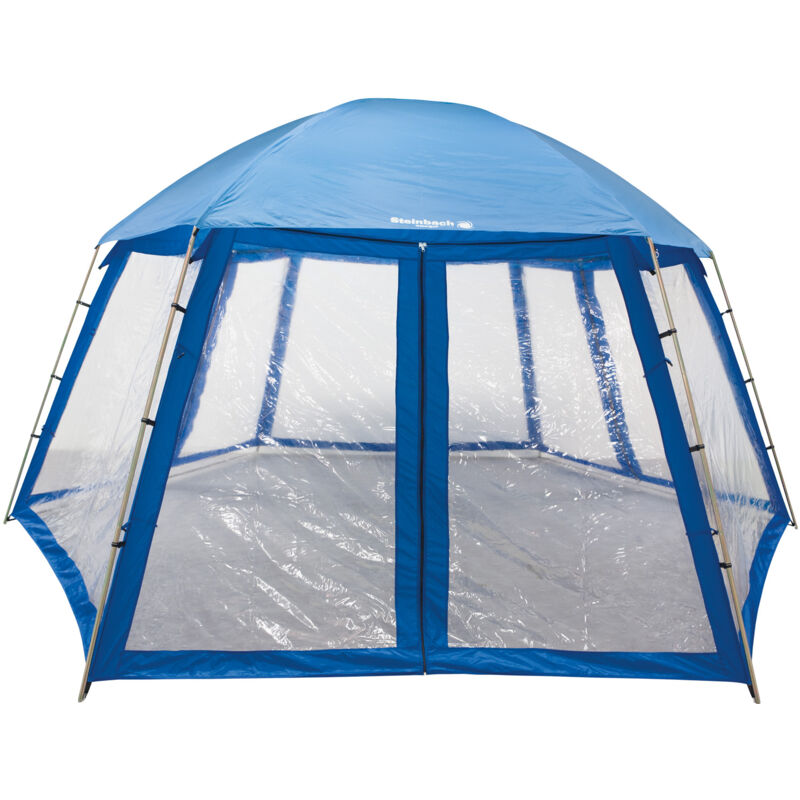 Steinbach - Pooldach 500 x 433 x 250 cm blau für Pools bis 400 cm