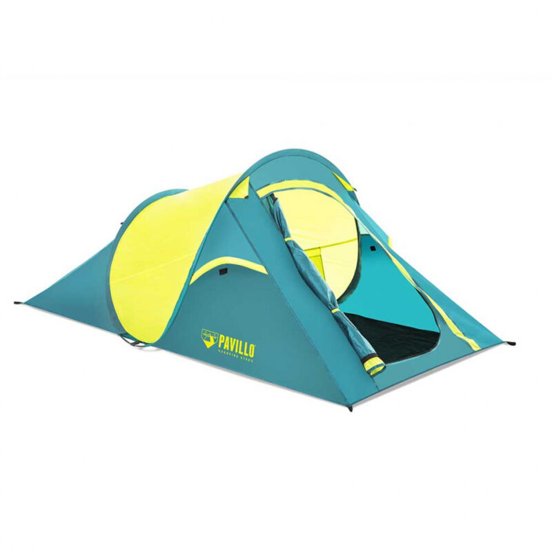 Bestway Pop Up Wurfzelt Coolquick grün 220 x 120 cm - 2 Personen - Sofortzelt für Trekking und Camping