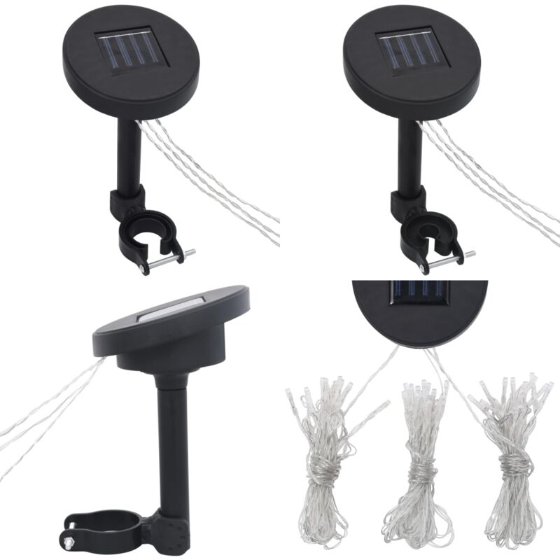 Pavillon-LED-Lichterketten mit Solarpanel - Lichterkette - Lichterketten - Home & Living - Weiß