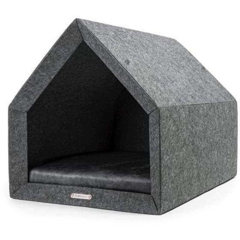 Paw Hundehütte Batcave Batman Grau und Schwarz