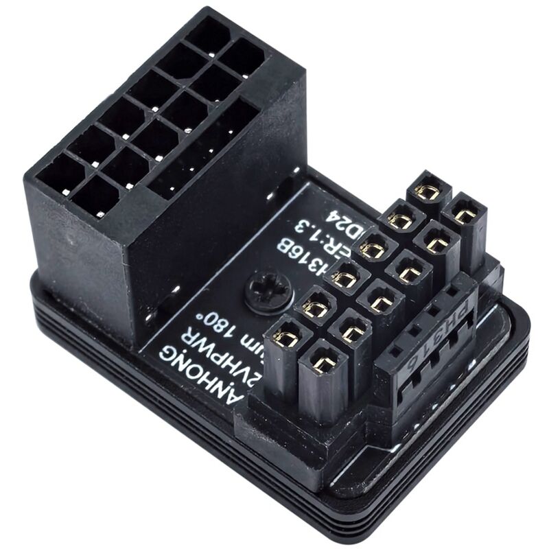 PCIe5.0-Grafikkarte ATX3.0-Adapter Netzteil 12VHPWR Adapter GPU-Lenkanschluss 16-Polig 600 W Verkabelungsartefakt PH316B