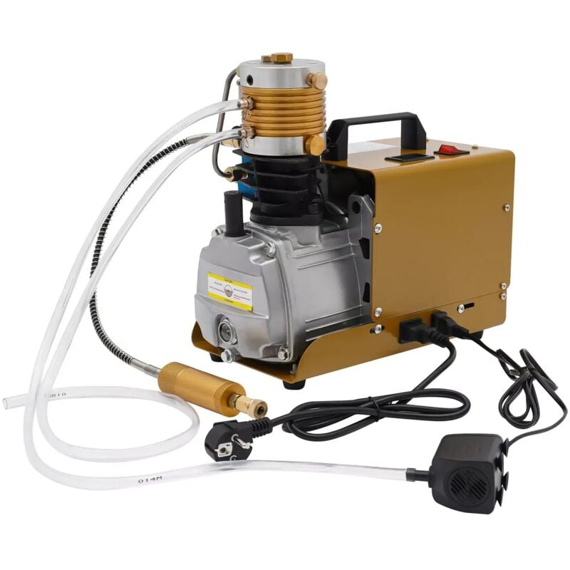 PCP Kompressor 300 Bar Elektrische Hochdruck Luftkompressor Pumpe 220V Elektrische Pumpe für Paintball und Tauchflaschen Kompressor/Scuba