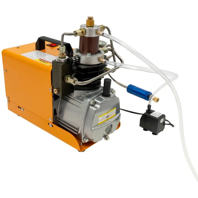 PCP Kompressor 300bar Hochdruckkompressor Kompressor Hochdruck Hochdruckluftpumpe Kompressorpumpe PCP Air Compressor 1800W 30Mpa 4500PSI