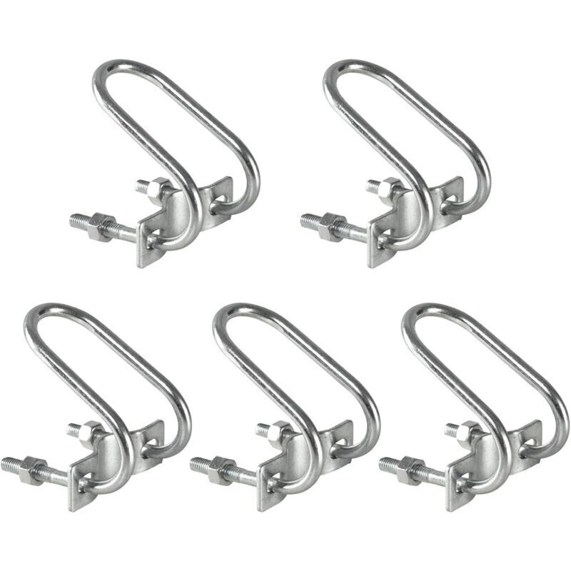 Pcs Balkon-Schirmhalter Angelstuhl-Schirmhalter Kompakter Schirmfuß Universelle Metall-Montagehalterung Balkon-Schirmhalter für feste