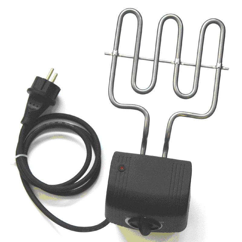 Peetz Regulierbare Elektroheizung für Räucheröfen, 1000 Watt (für Modelle 140, 150, 260, 340, 410)