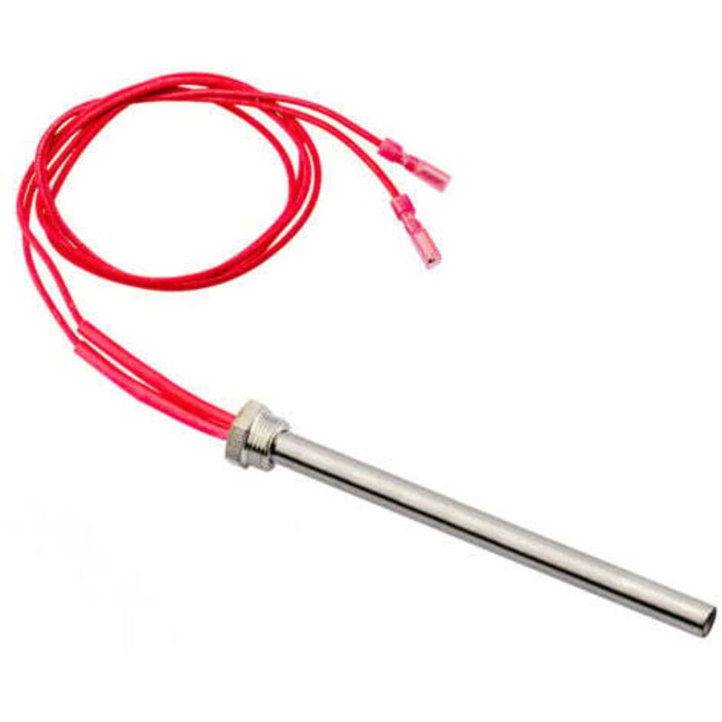 Jalleria - Pelletbrenner 220 v, 300 w – Zündkerze für Pelletofen – Zündwiderstand 16 mm – Länge 150 mm – schnelle Hitze