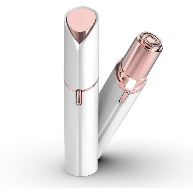 Per USB wiederaufladbarer Elektrorasierer für Frauen, sanft und schmerzlos, für eine perfekte Haarentfernung an Wangen, Kinn und Armen (stylisch,