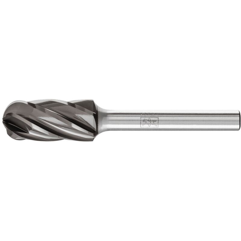 PFERD TOOLS Hartmetall Hochleistungsfrässtift ALU Walzenrund WRC Ø 12x25mm Schaft-Ø 6mm für Alu/NE Metalle HICOAT