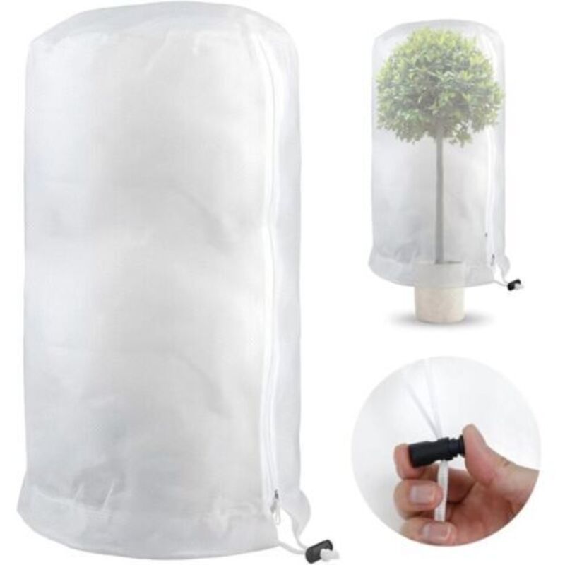 Pflanzen Winterschutzvlies, Wintervlies für Pflanzen im Freien, Schutzhüllen für Pflanzen gegen Kälte und Frost, Winterhülle für Pflanzen,