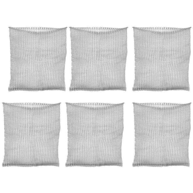 Pflanzen-Wurzelschutz-KöRbe 6 StüCk Wurzelschutz-Drahtkorb-KäFige Unterirdischer Edelstahldraht für Pflanzen im Garten