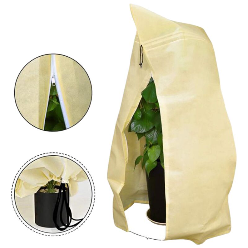 Aiperq - Pflanzenschutzhüllen, Winterabdeckung für Pflanzen im Freien, Winterschutz für Pflanzen, frostsichere, wiederverwendbare