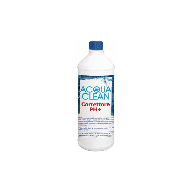 Acqua Clean - ph+ Flüssiger Korrektor für 5 kg Wasser saubere Pools