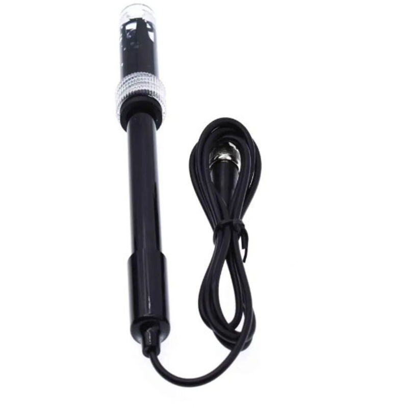 pH-Sonde für Pools, 0–14 pH-Elektrode mit BNC-Anschluss, hochpräzise austauschbare pH-Sonde für pH-Meter, pH-Tester für Aquarien, Schwimmbäder,