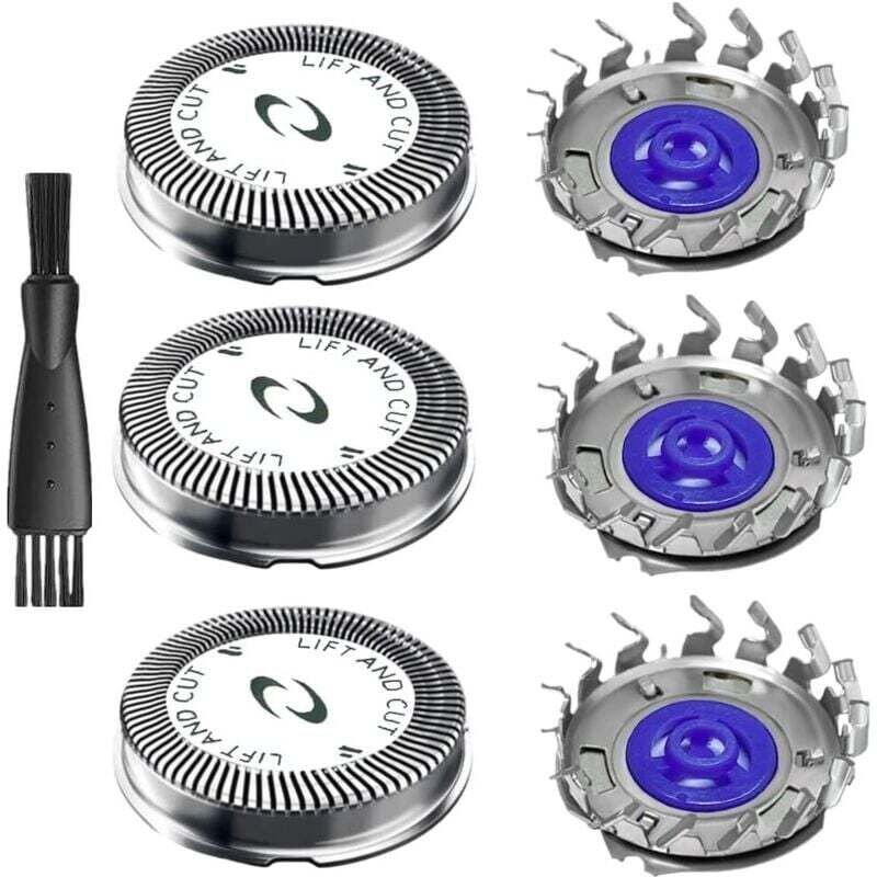 Philips HQ56 Ersatzklingen – Kompatibel mit HQ3/HQ4/HQ55/HQ44/HQ6695 – Komfortable Rasur – Für den Heimgebrauch – Für Männer und Philips-Nutzer