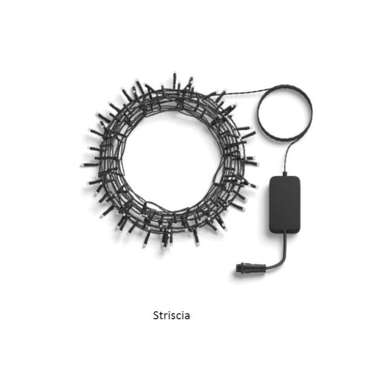 Philips Hue - festavia 500 led-lichterkette 40 meter schwarzes kabel - 24686700