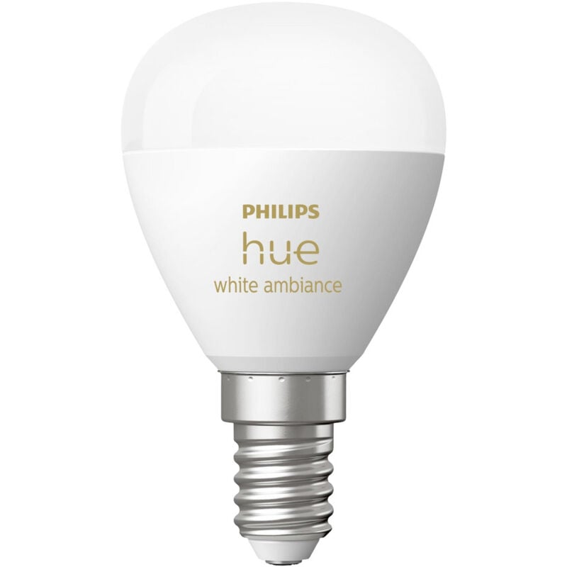 Hue LED-Leuchtmittel 8719514491106 EEK: F (A - G) Hue White Ambiance Luster E14 5.1 W EEK: F (A -