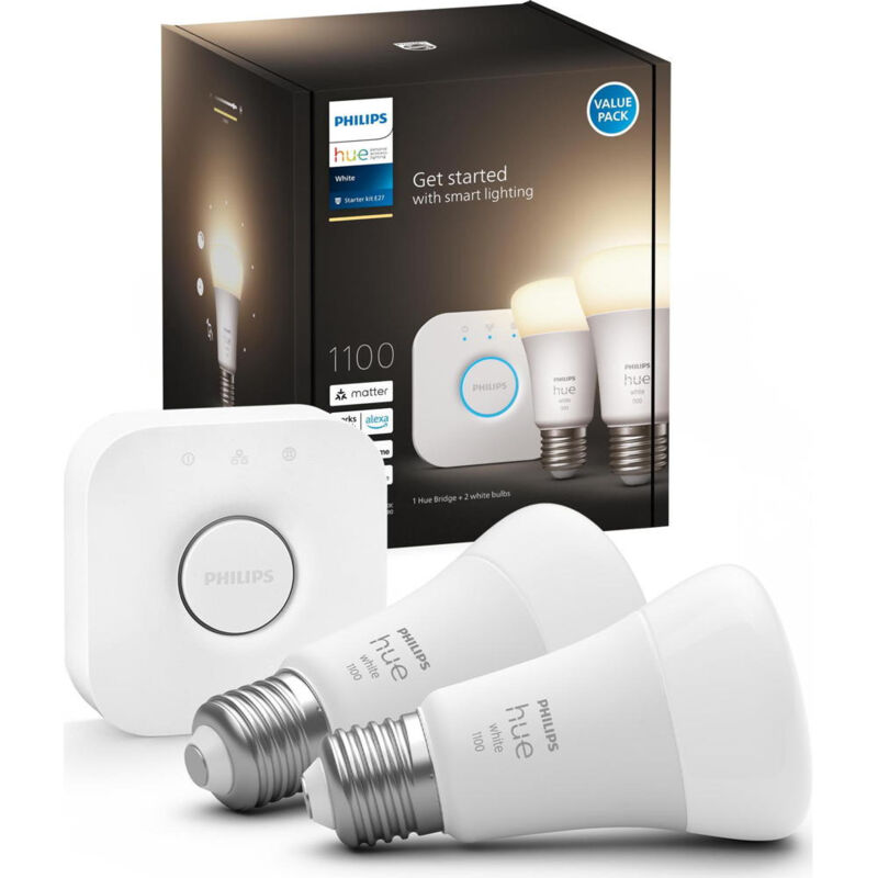Philips Hue - hue Hue White 9.5W A60 E27 2er Set 28911600