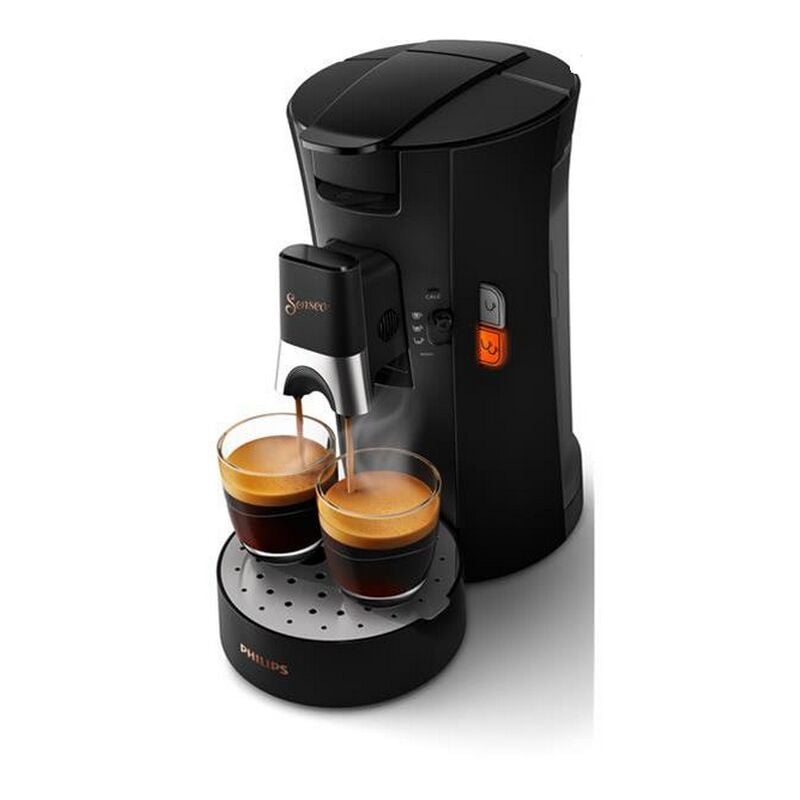 Philips - Pad-kaffeemaschine 1bar 1450w intensives schwarz csa240.61